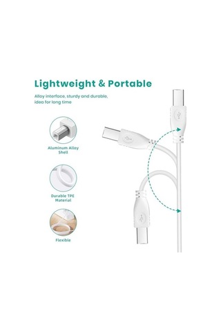 Wondernest Usb-c Mıdı Kablosu, C Tipi Arayüz 2.0 - Meloaudio Lichen Uyumlu