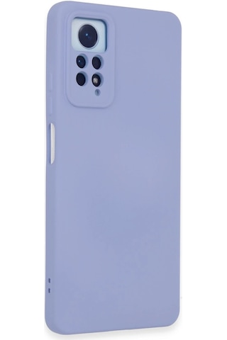 Cosmotex Newface Xiaomi Redmi Note 12 Pro 4g Kılıf Nano İçi Kadife Silikon - Lila