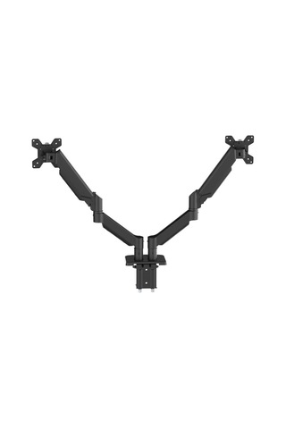 Sline M252d Amortisörlü 13-32'' Çift Kollu Masa Üstü Monitör Standı