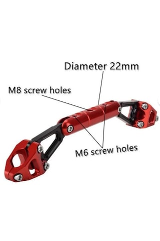 Motosiklet Çok Amaçlı Gidon Barı Pcx 125-150 / Aprilia Sr Gt 200 Sarı 22 MM