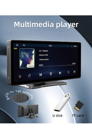 4k Çift Kameralı App Carplay Ve Android Auto Multimedya