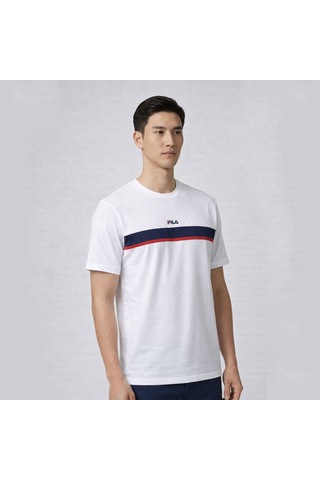 Beyaz Fila Erkek Günlük T-shirt Sagano Fam1211.10001