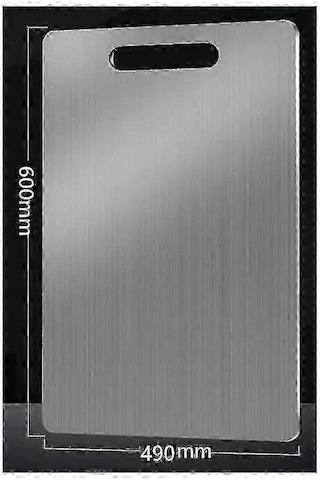 Titanyum Kesme Tahtası Çift Taraflı Titanyum Mutfak Doğrama Tahtası P20211224271 G Diğer