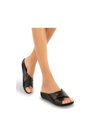 Muya Misty 31122-001 Anatomik Taban Kadın Terlik Siyah 36-42