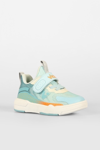 Vicco Daphne Baskılı Erkek Bebek Mavi Sneaker Mavi