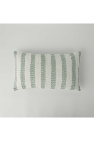 Linens Shakil 30x50 Cm Kırlent Kılıfı Yeşil Yeşil