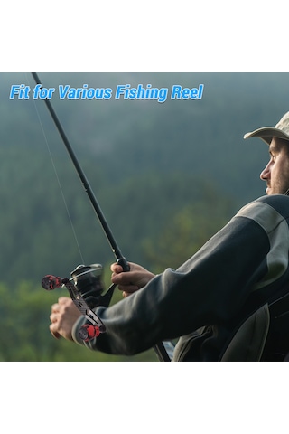 Yuntech01 Karbon Fiber Olta Makinesi Kolu - Kamuflaj Yeşil, 10.5 Cm Uzunluk, 5 8 Mm İç Çap, Çeşitli Markalara Uyumlu, Kolay Kurulum