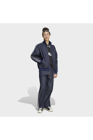 Adidas Firebird Adicolor Raw Erkek Mavi Jean Ceket Ks4971
