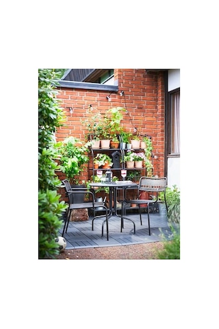 Ikea Läckö Balkon Masası, Gri, 70 Cm