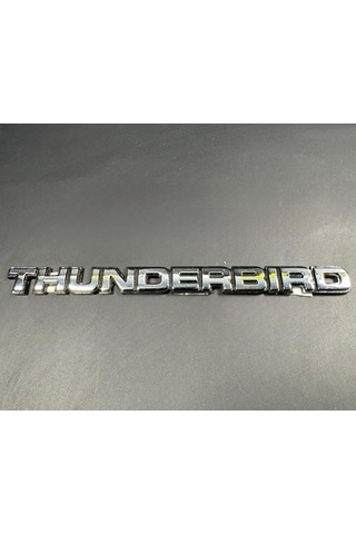 Döküm Arma"thunderbırd " Yazılı Bagaj Arması 0 Döküm Arma"thunderbırd " Yazılı Bagaj Arması 0