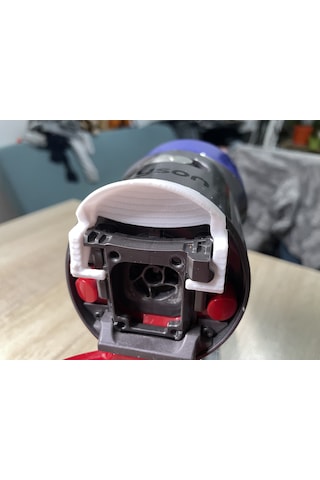 Dyson V8 Uyumlu Toz Haznesi Düğmesi Açma Kolu Kırmızı