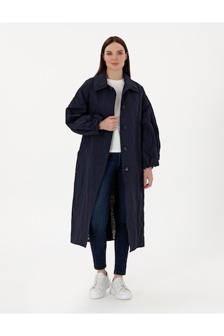 Pierre Cardin Kadın Lacivert Trençkot 50300874-vr033 Lacivert