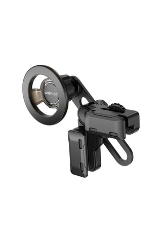 Tongxida Acefast D43 Araç Pano Ekranı, Manyetik Telefon Tutucu, Ayarlanabilir Kol Standı, Siyah Siyah