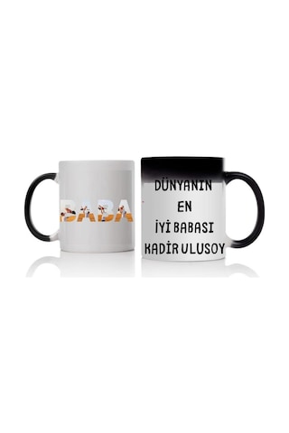 Babaya Özel Sihirli Kupa Bardak 2840