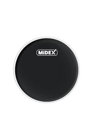 Midex Dr-20bk Siyah Renk 20 İnç Kick Bateri Davul Derisi Drumhead 20'' İnch 50.80 Cm
