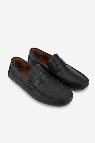 Valmenti Erkek Hakiki Deri Siyah Loafer Ayakkabı 818 0770 Erk Ayk Y26 Sıyah Dr