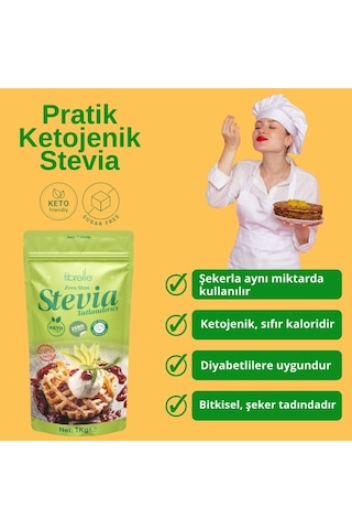 Fibrelle Zero Slim Sweetener 1 KG Keto / Ketojenik / Vegan