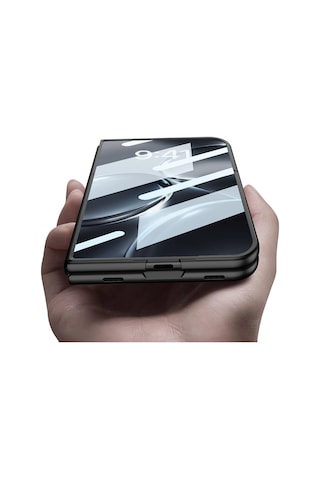 Apple Uyumlu iPhone Duo Kılıf Wireless Şarj Özellikli Zore Kıpta M-safe Kapak Siyah