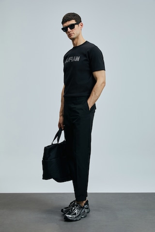 Lufian Erkek T Shirt 111020240 Siyah Siyah