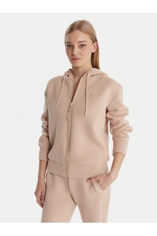 Guess Kadın Sweatshirt V3rq11k7uw2 Bej