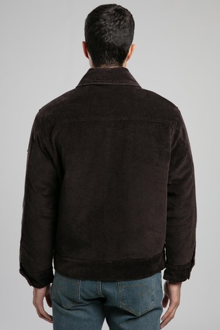 Lee Cooper Lonroy Erkek Kadife Ceket Kahverengi-21112 Kahverengi