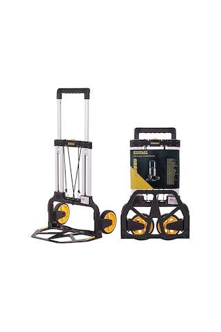 Staneley Fatmax FX706 Profesyonel Katlanır El Arabası 125 KG Sarı - Siyah
