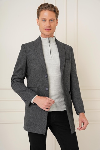 Ka 084 Slim Fit Antrasit Spor Kaban Antrasit