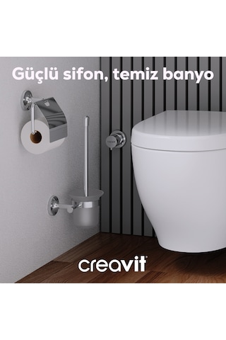 Creavit Aç Kapa Ara Kesme Valfi 1/2 Krom Ms.ac90l