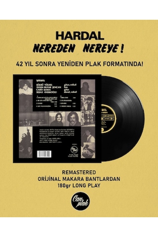Hardal Nereden Nereye - Plak