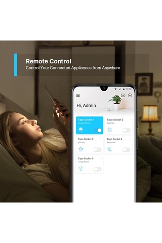 Tapo Wlan Akıllı Priz Tapo P100, Akıllı Ev Wifi Priz, Alexa Aksesuarı, Alexa, Google Home, Tapo Uygulaması İle Ça 0