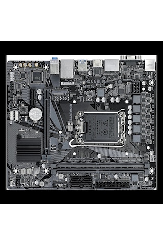 Gıgabyte H610m S2h V3, Ddr4, Rev1.0, 2xddr4, M.2, D-sub, Hdmı, Dp, 12-13.14.nesil, Lga1700 Soket, An