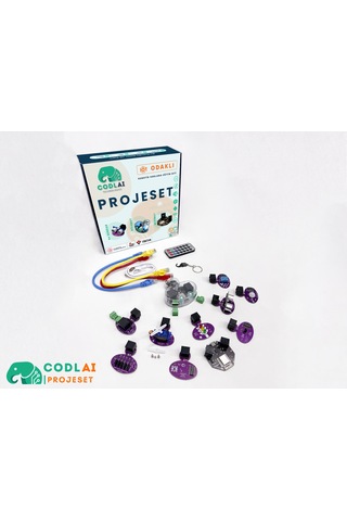 Codlaı Projeset Robotik Kodlama Eğitim Seti - Okul Proje Tabanlı Öğrenme Stem Materyalleri Kiti