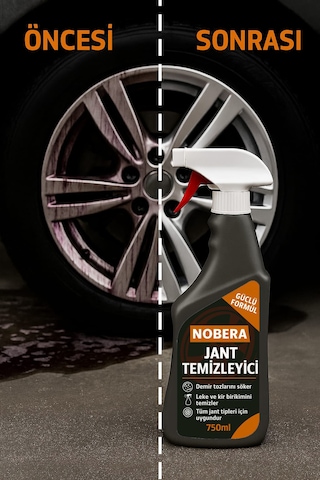 Jant Temizleyici 750ml Demir Tozu Ve Fren Balatası Kirlerine Karşı Güçlü