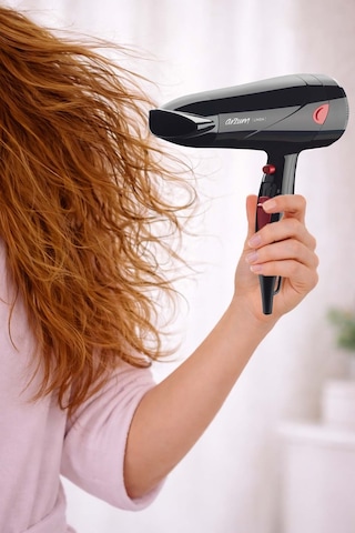 Arzum AR569 Linda Saç Kurutma Makinesi 2 Hız Ayarı, Soğuk Hava ve Difüzör, 2000W, Siyah