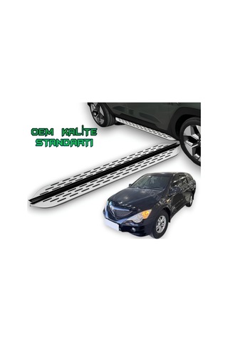 Ssangyong Actyon Sports 2008 2009 2010 2011 2012 2013 2014 2015 2016 Araca Özel Yan Basamak