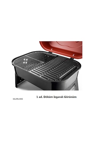 Döküm Izgara-Guruss Go & Grill Uyumlu İkinci Izgara Hariç