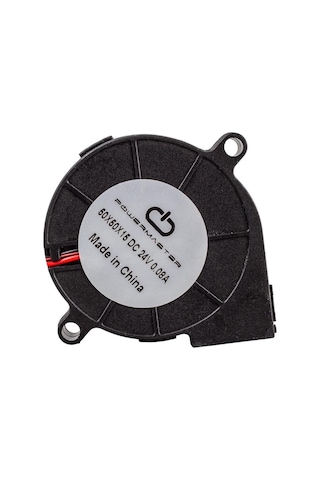 Powermaster 50x50x15mm Dc 24 Volt 0.08 Salyangoz Fan Ic-217a