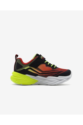 Skechers Flexglow Ultra Büyük Erkek Çocuk Siyah Işıklı Spor Ayakkabı 400139l Bkrd Siyah