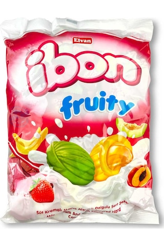 Ibon Sütlü Meyveli Şeker 1000 Gr. (1 Poşet)