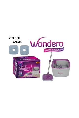 Parex Wondero Temizlik Seti + 2 Yedek Başlık