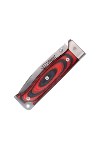 Cudeman 328-wf Mt-6 Bicolor Micarta Saplı Deri Kılıflı Kamp Çakı Çok Renkli