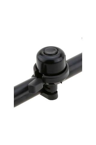 Bisiklet Zil Sol Vuruş Krom&Siyah Çın Çın İtmeli Vuruş Siyah Gri - Siyah