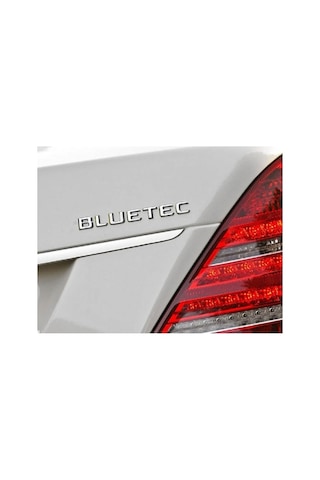 Bluetec Bagaj Yazı Abs Krom Gri Car Logo Arma Universal