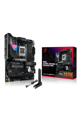 Asus ROG Strix X870E-E Gaming WIFI AMD X870E 8400 MHz (OC) DDR5 Soket AM5 ATX Anakart