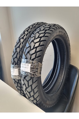 Mondial Mr  Kanuni Seyhan  275-18 Tt Tubetype Ve 110/90-16 Tl Dubleks Lastik Set