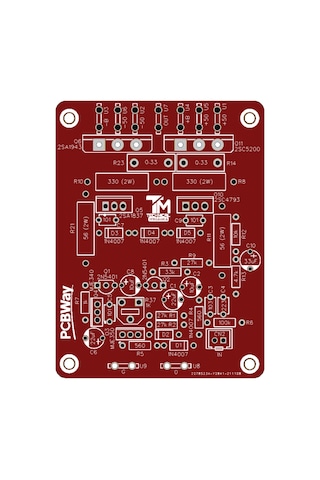 100-500 Watt Arası Yükseltilebilir Amfi Devresi Class Ab 2Sc5200