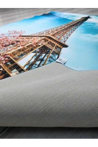 Foto Baskılı Halı Artist Parisçiçek 90X140 Cm Çok Renkli
