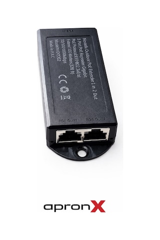 Nvd-2202 10/100/1000 1 In 2 100m Gigabit Poe Repeater Extender