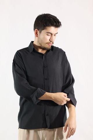 Ventov Dökümlü Relaxed Fit Erkek Gömlek Vgm2604 Kahverengi