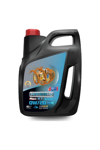 Doill Hybrıd 0W-20 Apı Sp/rc Tam Sentetik Motor Yağı 4 L